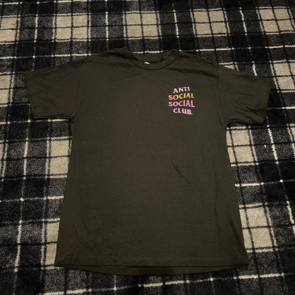 Anti Social Social Club neon cheetah tshirt